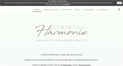 Desktop Screenshot of harmonie-wellnessmassage.com