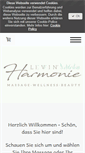 Mobile Screenshot of harmonie-wellnessmassage.com